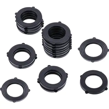 

10pcs Rubber Rubber Washer Garden Hose Washer 3/4" OD O-Ring Water Connector Gasket Flat Parts