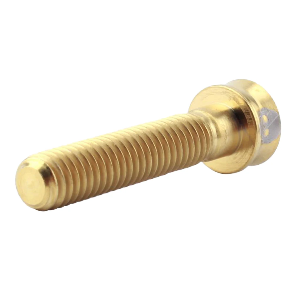 M6 X 30mm Bicycle MTB Bike Column Headset Stem Top Cap Titanium Bolt Screw
