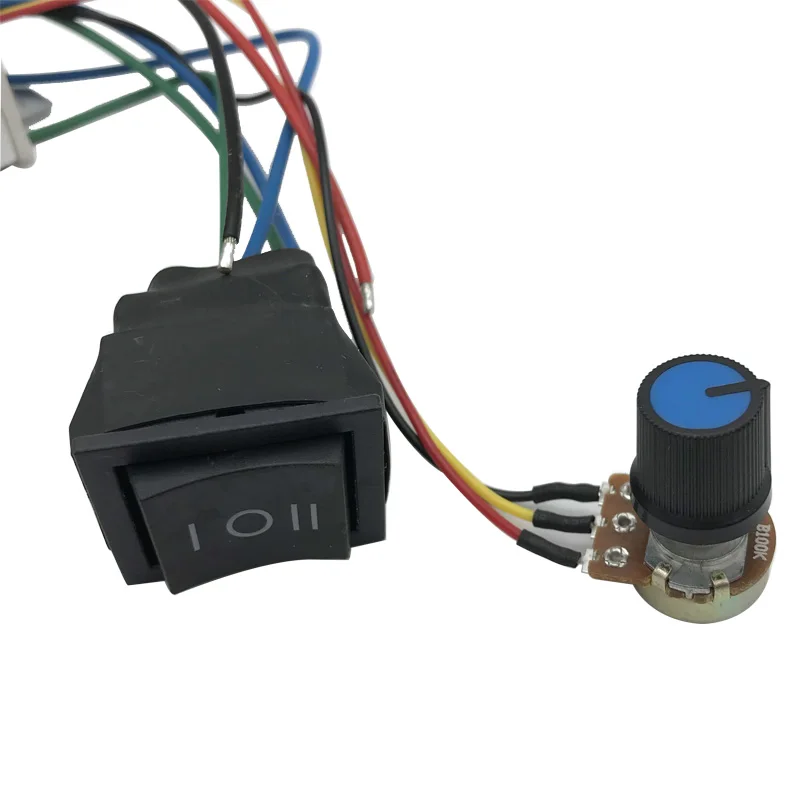 PWM 12V 24V 36V DC Motor Speed Controller 10A Pulse Drive Board With Forward Reverse And Adjust Speed Switch In Motor Controller