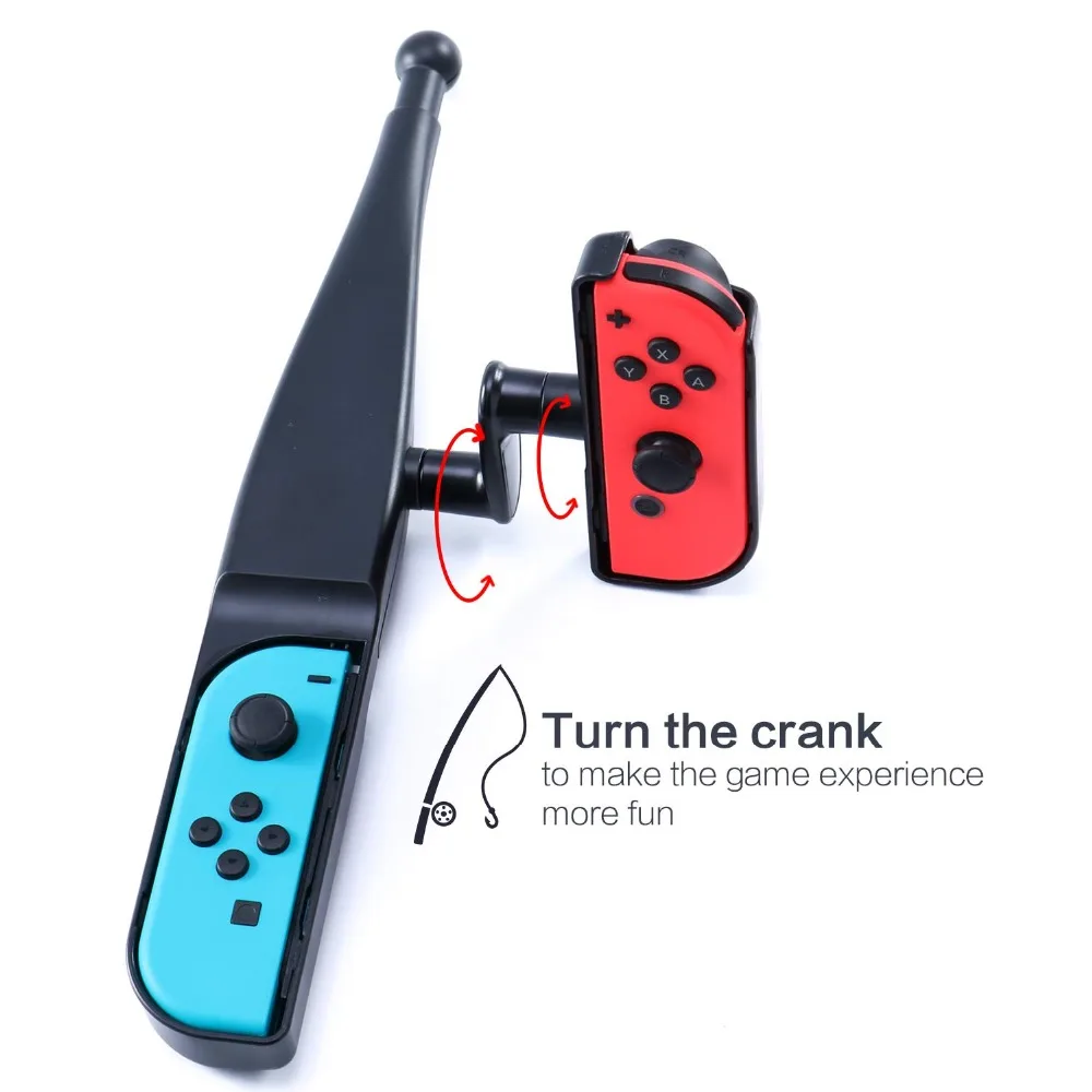 Устройства для игр рукоятки смысл игры аксессуары ручка Joypad стенд держатель удочка полюс для Nintend переключатель радость-con