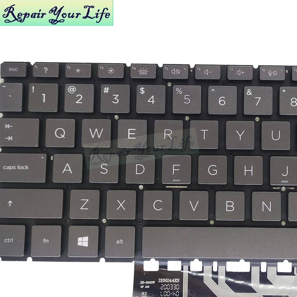 Original us Backlit Laptop Keyboard Teclados de Substituição Backlight para hp Envy 17 17-cg 17t-cg 17m-cg Pk132ur1a114 Pk132ur1c12 - Imagem 4