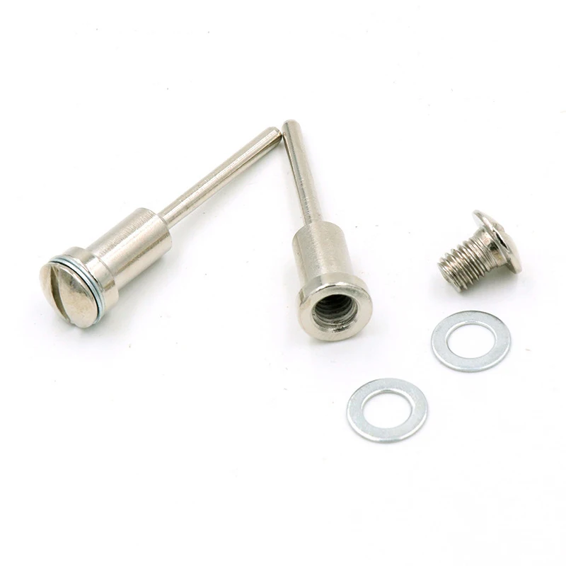 5Pcs/Lot 3.17Mm Shank Mandrel Hss Cutting Arbor Fixed Cut-Off Wheel Disc Holder Screw Mandrels For Dremel Jun13