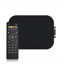 Портативный Мини Full HD 1080P медиаплеер безопасный цифровой/MMC MKV USB VGA флэш-накопитель для 2 ТБ внешний жесткий диск EU Plug