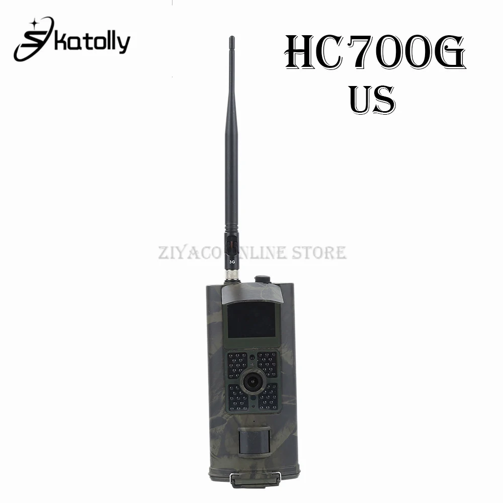 Skatolly 3g инфракрасная охотничья камера HC300M HC700G GSM 1080P фото ловушки ночного видения Дикая камера охотники Скаутинг Chasse - Цвет: HC700G-US