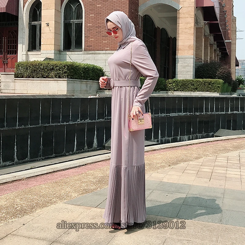 Плиссированное Абая Дубай турецкое мусульманское платье Абая для женщин вечерние платья ХИДЖАБ КАФТАН Турция Исламская одежда Caftan Kleding