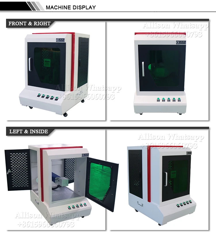 All enclosed fiber laser marking machine 20W 30W 50W-2