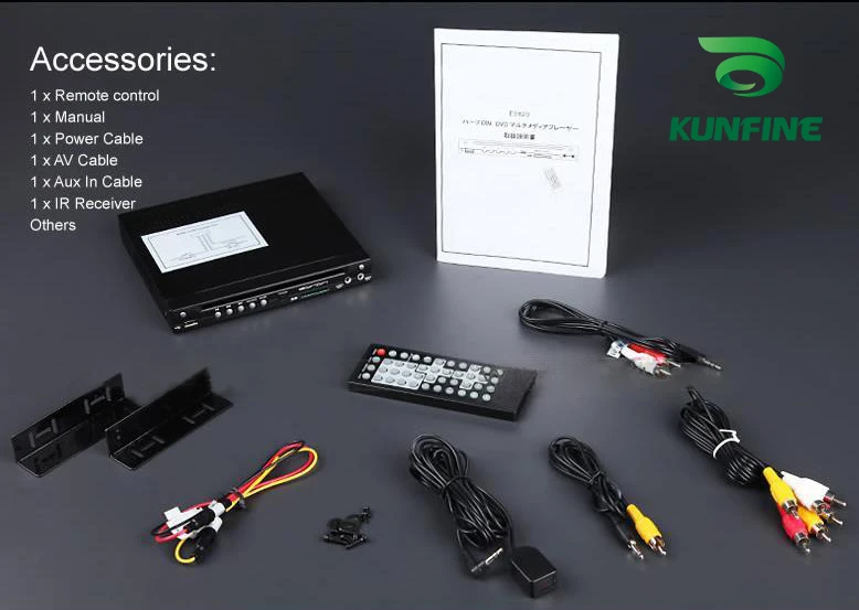 Автомобиль Половина din dvd-плеер USB ридер автомобильный 1/2 din DVD-600