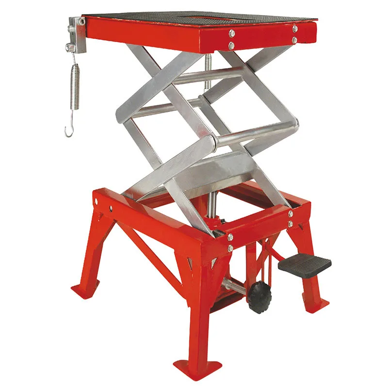 Motorcycle Repair Platform 135kg Motorcycle Lifting and Repairing Platform Fixed Scissor Lifting