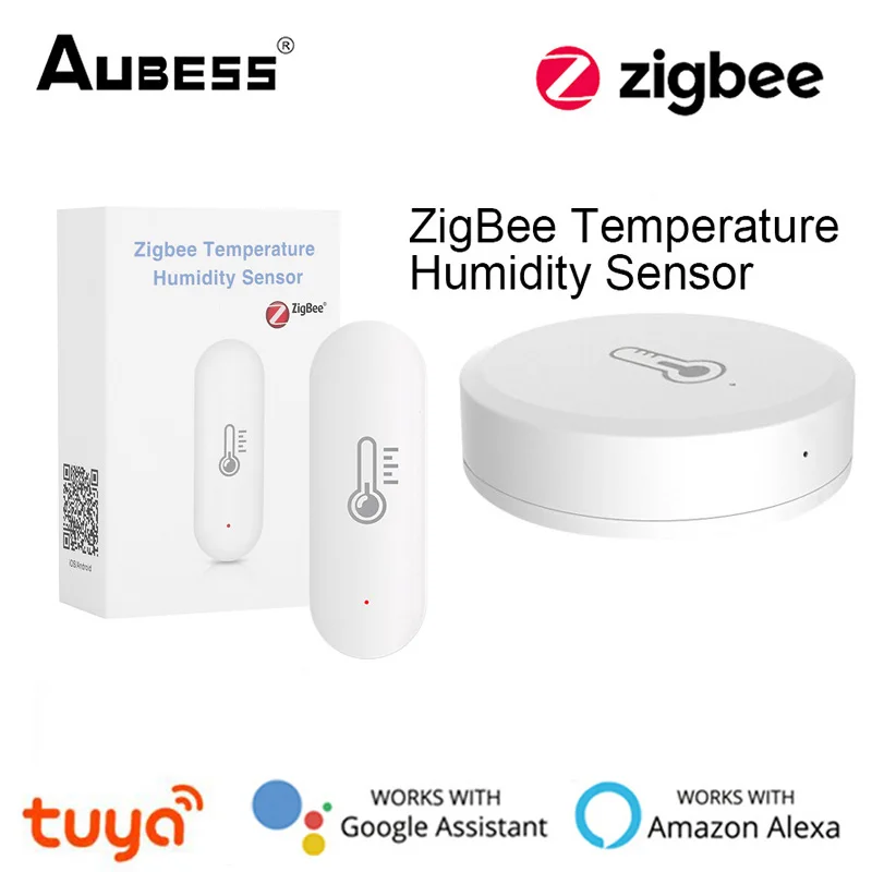 Tuya ZigBee Smart Temperature And Humidity Sensor Battery Powered