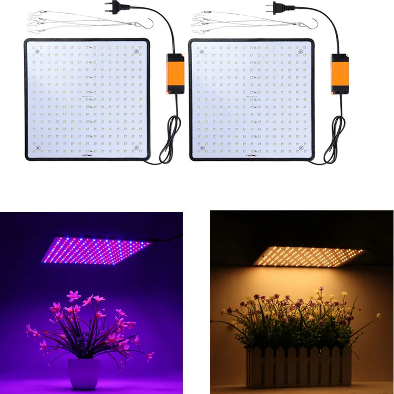 1pcs 225 LEDs Fitolampa Phyto-lamp LED Grow Light Full Spectrum LED Panel Grow Lamp For Plants Hydroponics Tent Aquarium