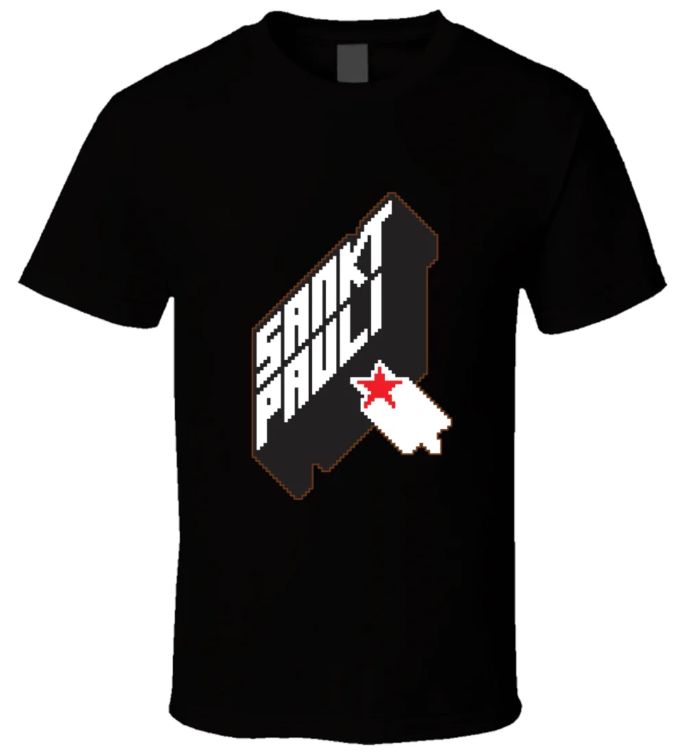 

St Pauli 1 Black T Shirt Cool Casual Pride T Shirt Men Unisex New Fashion Tshirt Free Shipping Tops Ajax 2019 Funny T Shirts