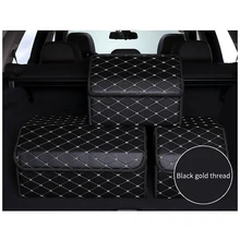 TOSPRA многоцелевой складной автомобильный органайзер для хранения багажника с крышкой, портативный автомобильный ящик для хранения, автомобильный органайзер для багажника