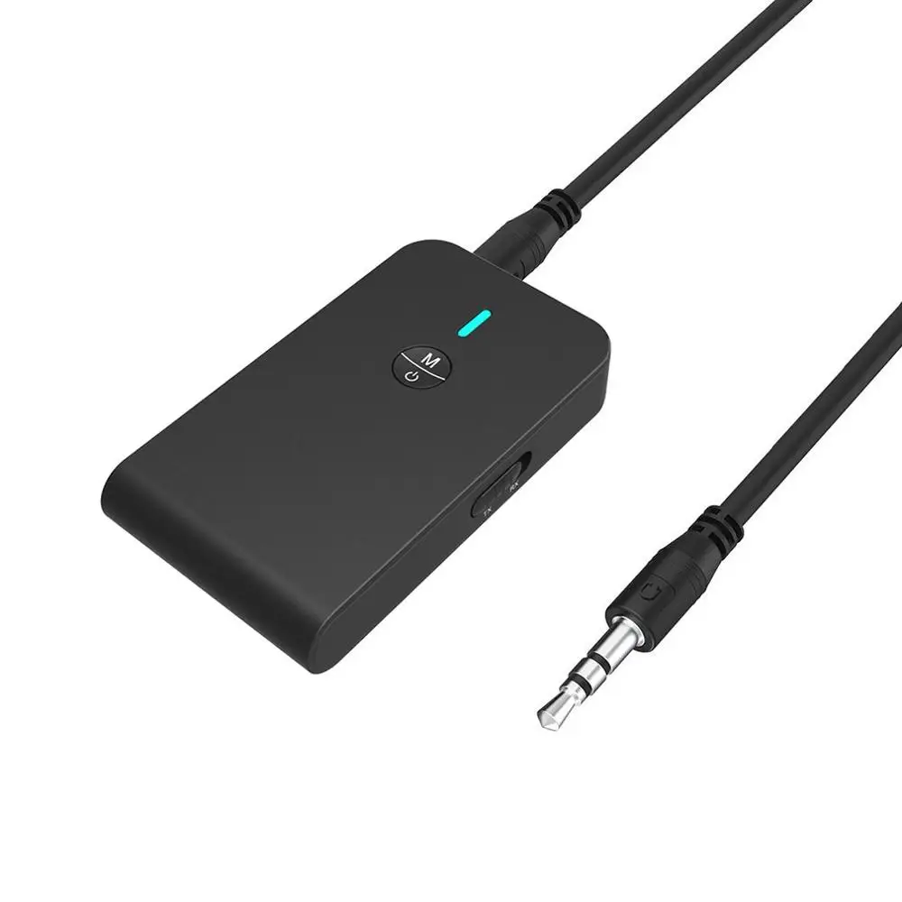 2 in 1 Bluetooth 5 0 Transmitter Receiver TV PC Car Speaker 3 5mm AUX Hifi Music Audio Adapter Headphones Car Home Stereo Device
