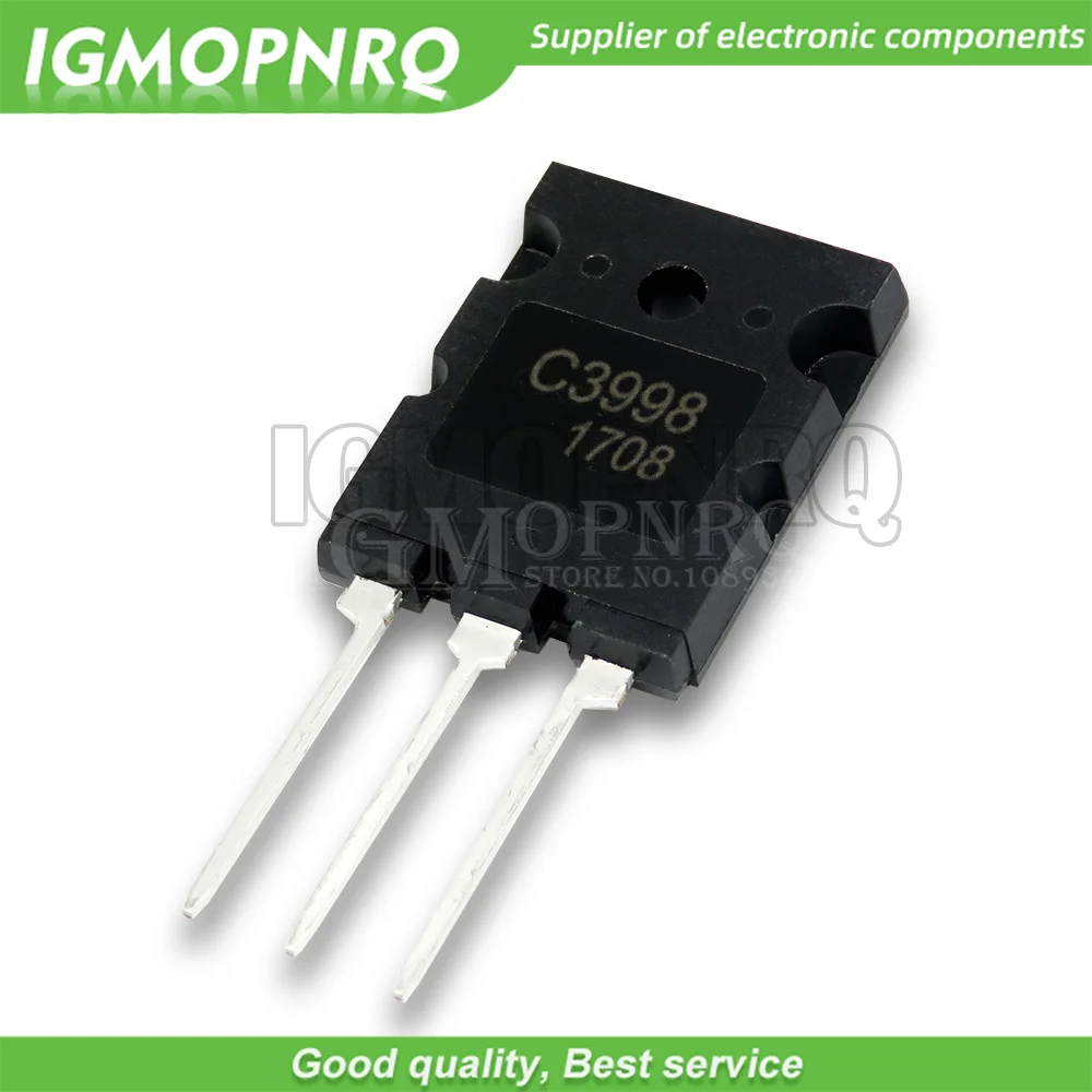

5pcs 2SC3998 TO-3PL C3998 TO-3P 25A 1500V транзистор