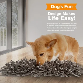 

Pet Feeding Mat Dog Sniffing Mat Puppy Puzzle Sniffing Pad Dogs Find Food Training Blanket Dog Release Stress Snuffle Mat