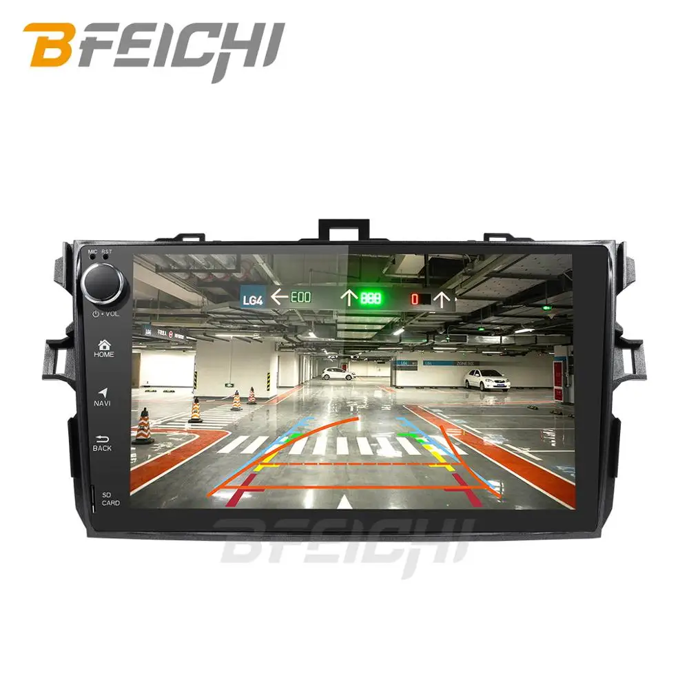 Clearance Android 9.0 PX30 car dvd player for Toyota Corolla  9 inch 1024*600 screen car radio stereo gps navigation video player 4
