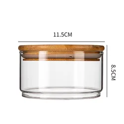 Glass Food Storage Jar Sealed Moisture-Proof Multi-Grain Container Stacked Multi-Layer Kitchen Refrigerator Fruit Salad Bowl Glass Food Storage Jar Sealed Moisture-Proof Multi-Grain Container Stacked Multi-Layer Kitchen Refrigerator Fruit Salad Bowl