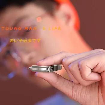 

Luxur Self-defense Ring Molded In One Body High Strength Self-Defense Tool Gift To Boy / Girl Friend To Keep Them Safe