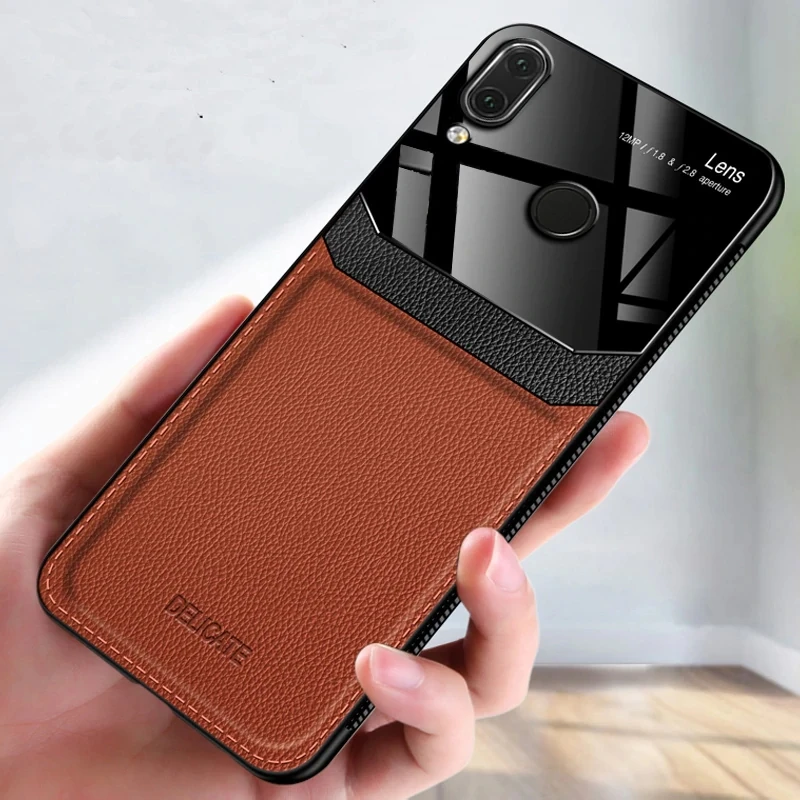Кожаный чехол KISSCASE для Xiaomi Redmi Note 7 8 Pro 8A mi K20 зеркальный силиконовый Mi 9 SE Lite