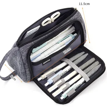

Large Capacity Pencil Case Kawaii Pencilcase School Pen Case Supplies Pencil Bag School Box Pencils Pouch Stationery