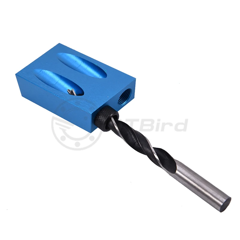14PCS 15 Angle Woodworking Guide Positioner Kit 6/8/10MM Oblique Hole Locator Positioner Drilling Bits Jig Clamp Woodworking Kit