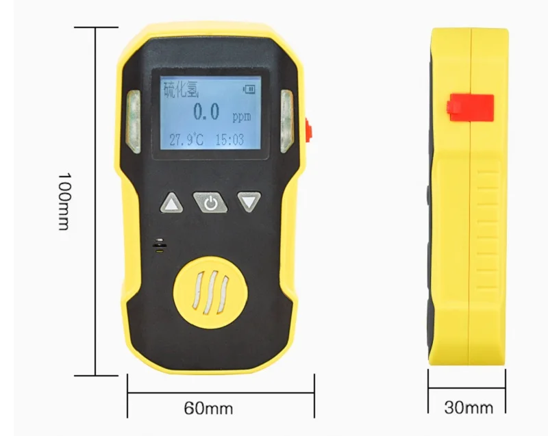 A Single Alarm Combustible Gas Detector Is Carbon Monoxide Poisonous And Harmful Gas Monitoring Instruments
