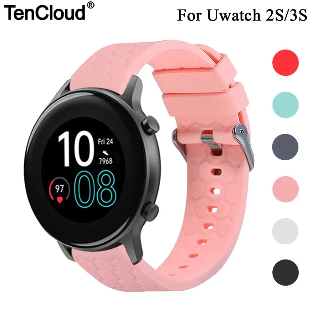 Сменный ремешок для Umidigi Uwatch 3S/2 S силиконовый браслет Urun S/Uwatch 2 аксессуары часов