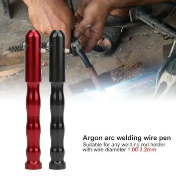 

Argon Arc Wire Feeder Rust-proof Welding Wire Pen 1.0-3.2mm Welding Rod Holder Antiskid Flying Line Pen Spot Tool