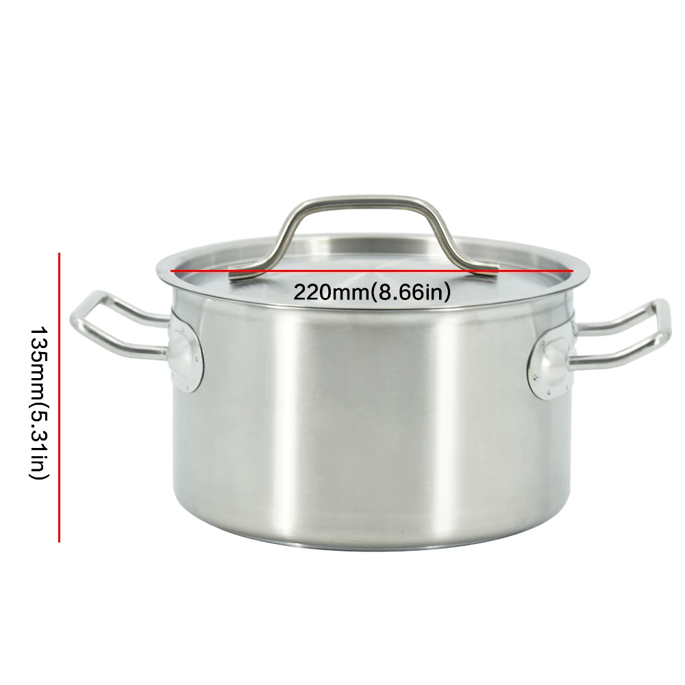 Stockpot Casserole Pan Stew Saucepan Cooking & Catering Pans 