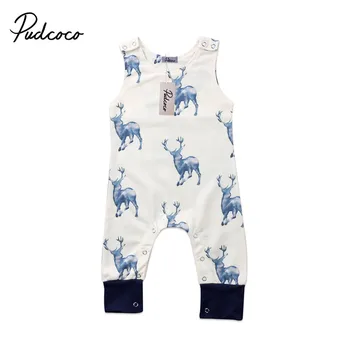 

Hot sell Adorable Newborn Baby Boys Girls ClothesSleeveless Romper Jumpsuit Outfits Baby Clothing 0-24M