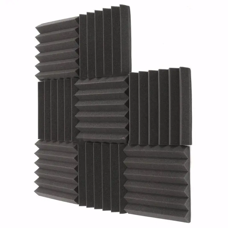 30*30*2,5 см студийная акустическая KTV Звукоизоляционная пена панель Клин звуковая плитка защитная обработка поглощающая губка H9L8