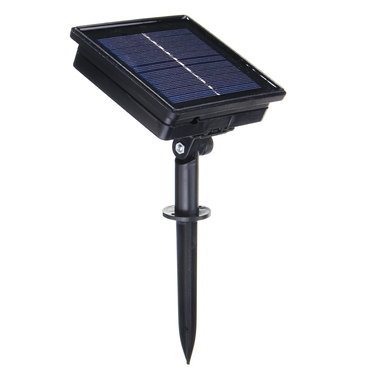 

2400mah Solar Panel Two Installations 5.5V For LED Fairy String Light + Wall Mount Spike Sets