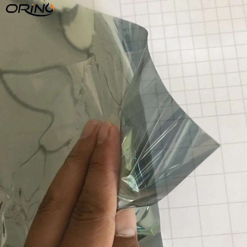 50cmx500cm Blue Car Window Tint Film Glass VLT 25% Roll PLY Car Auto House Commercial Solar Protection