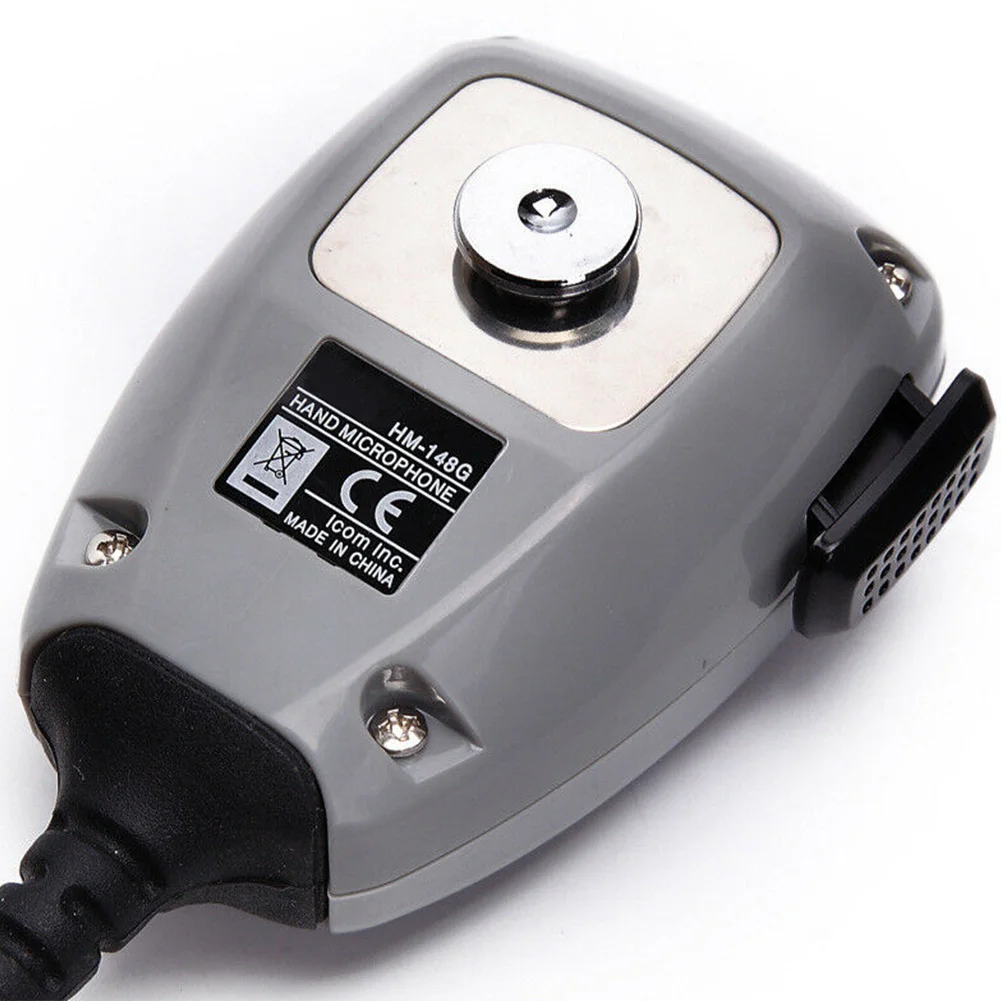

HM-148G Handheld Speaker Mobile Radio Ham Mic Self Grounding ABS Car Mounted Practical Durable Communication For ICom Series