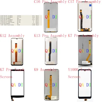 

Touch Screen LCD Display Assembly For oukitel C16 Pro C17 K12 K13 K7 K9 Y1000