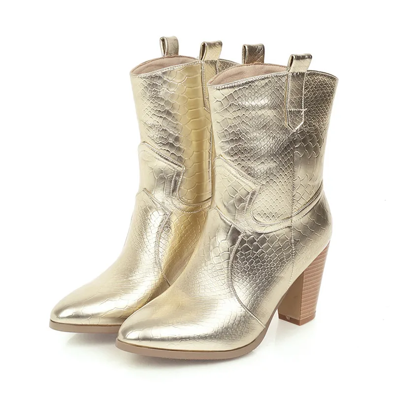 fashion cowgirl boots with heel