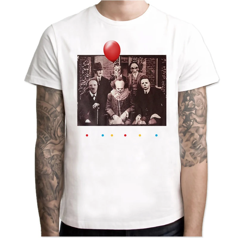 Joker Joaquin Phoenix T Shirt Short Sleeve Boy/girl/kids Top Short Tees Men T-shirt Halloween Horror Funny Oversize TShirt - Цвет: 307