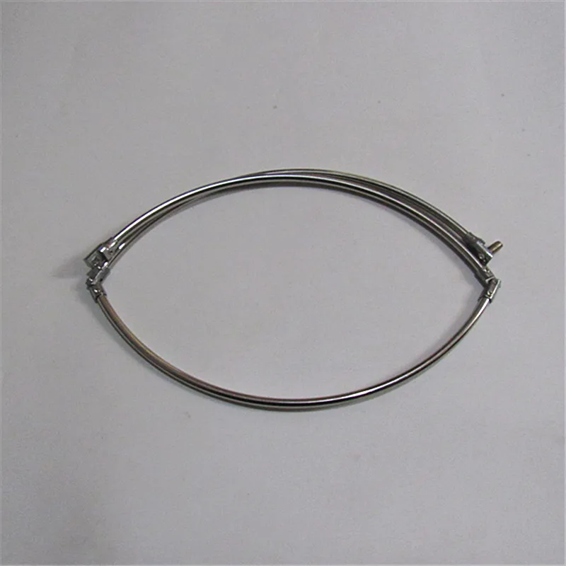 

Stainless Steel Dip Net Circle Three Folding Universal 8 Mm Port Folding Copy Stainless Steel Lattice Apron