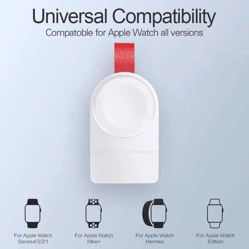 Беспроводной портативный мини зарядный кабель USB док-станция для Apple Watch серии 1 2 3 4 для iWatch зарядное устройство адаптер Магнитный быстрый