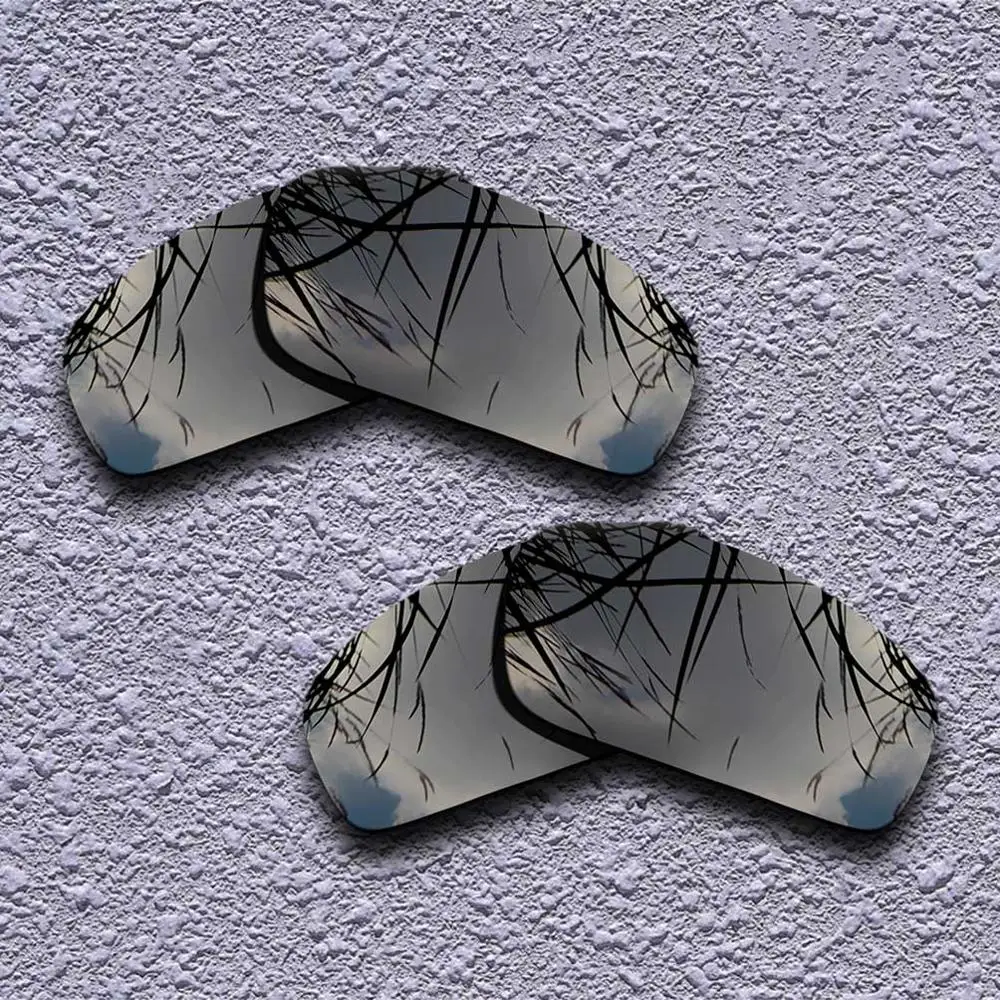 Black-Black 2 Pairs Polarized Replacement Lenses for Oakley Monster Pup Sunglasses- Multiple Choices - Цвет линз: Black-Black
