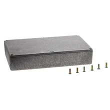 Алюминиевый корпус Электронный литой под давлением топающий ящик 180,7x120x37 мм Акустическая Гитара педаль эффектов Корпус нижний контейнер коробка