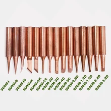 5 шт./лот чистое железо и медь наконечник 900M-T паяльник для hakko паяльная стационарный паяльник станция