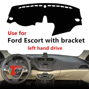 

Taijs left hand drive car dashboard cover for Ford Escort with bracket sun shade car dashboard carpet for Ford Escort