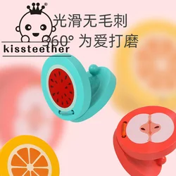 Kissteether New Fruit Pattern Wooden Castanets Musical Instruments Early Education Rhythm Toys for Kids Baby Christmas Toy Gift