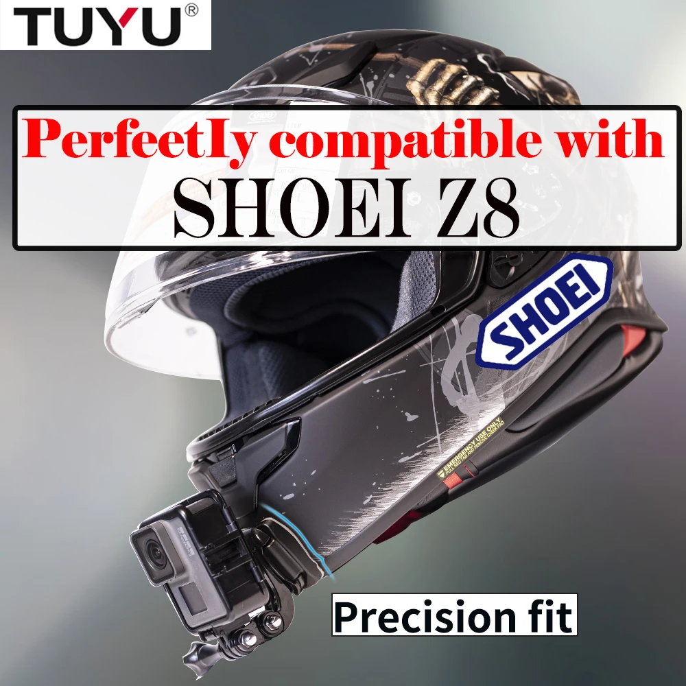 TUYU Z8 Premium Angepasst Motorrad Helm Aluminium Kinn Montieren 