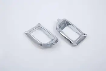 

ABS Chrome Car Front Fog Lamps Cover Trim Fog Lamp Light Shade Trim Car Styling For KIA Sportage R 2018