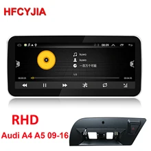 HFCYJIA автомобильный мультимедийный плеер для Audi A4 B8 A5 2009- RHD Android 9,0 система Google BT gps Navi Стерео 2+ 32 Гб ram wifi ips