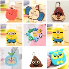 Силиконовое кольцо для ключей кепки головных уборов Брелок чехол в виде ракушки Мода Мультфильм Ключ Управление Пылезащитный чехол животных Форма прекрасный, ювелирное изделие, подарок Силиконовое кольцо для ключей кепки головных уборов Брелок чехол в виде ракушки Мода Мультфильм Ключ Управление Пылезащитный чехол животных Форма прекрасный, ювелирное изделие, подарок