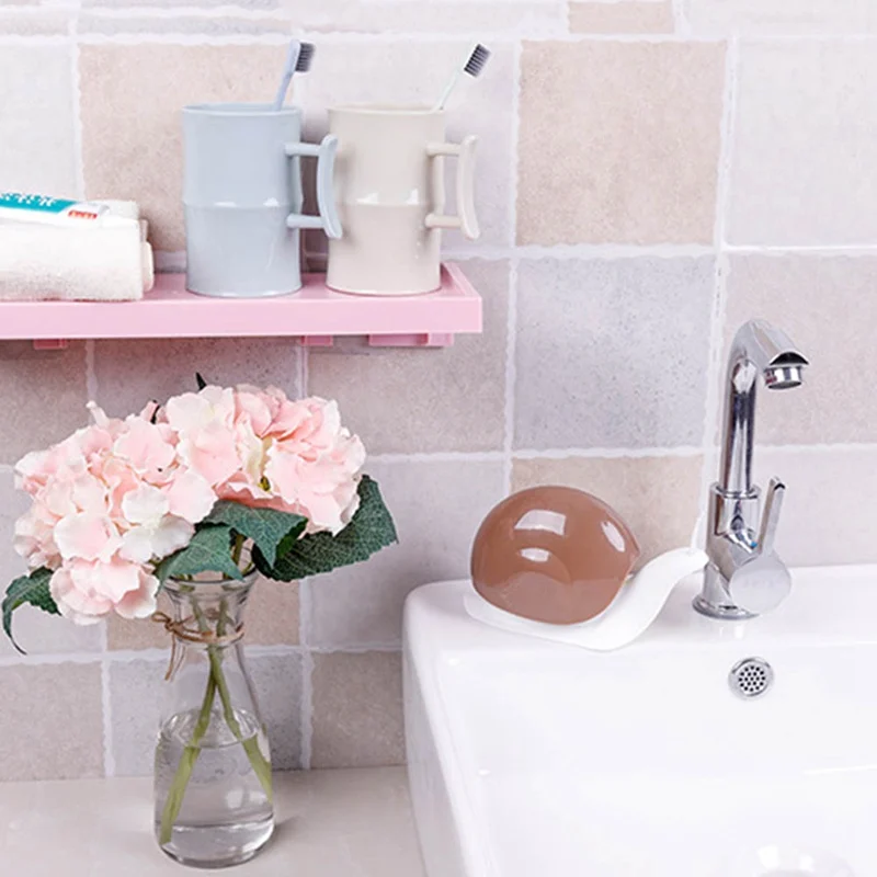 Portable Cartoon Shower Shampoo Dispensing Bottles Bathroom Accessories Snail Shape Liquid Soap Dispensers Press