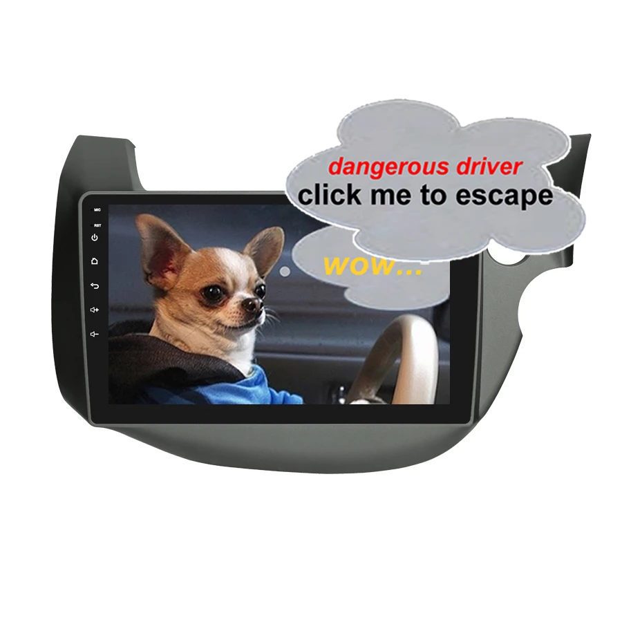 Автомобильный Android 9,0 плеер для Honda FIT JAZZ RHD 2009 2013 магнитофон 4G Lte радио с Bluetooth и GPS головное устройство 2.5D ips экран